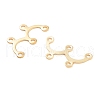 201 Stainless Steel Rainbow Chandelier Component Links STAS-U012-01B-G-2