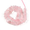 Natural Rose Quartz Beads Strands G-N347-09A-02-3