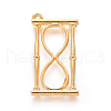 Zinc Alloy Open Back Bezel Pendants PALLOY-E564-12G-1