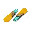 Opaque Resin & Walnut Wood Pendants RESI-D060-B-05-3