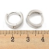 Brass Hoop Earrings EJEW-L211-002P-2