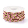 Ion Plating(IP) 304 Stainless Steel Enamel Curb Chains CHS-P013-01G-07-3