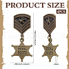 4Pcs Enamel Pins JEWB-FG0001-23-2