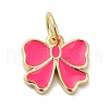 Rack Plating Brass Enamel Charms KK-B092-13G-02-1