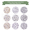Craftdady Opaque White Acrylic Beads MACR-CD0001-02-4