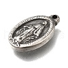 304 Stainless Steel Pendants STAS-L284-51AS-2