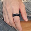 Stainless Steel Finger Rings for Unisex WG511F1-08-2