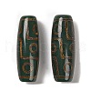 Tibetan Style dZi Beads TDZI-R002-02B-2