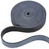 Flat Microfiber Imitation Leather Cord LC-WH0006-07A-01-1