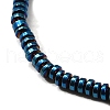 Electroplated Synthetic Non-magnetic Hematite Beads Strands G-L613-G01-01C-2