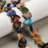 Natural & Synthetic Mixed Gemstone Beads Strands G-Z088-03-1