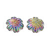 304 Stainless Steel Bead Caps STAS-P363-02A-MC-1