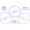 Eco-Friendly Korean Waxed Polyester Braided Adjustable Necklace Makings NJEW-TAC0015-02-16