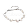 Mother's Day Jewellery Natural Cultured Freshwater Pearl Bracelets BJEW-JB10387-1
