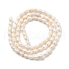 Natural Cultured Freshwater Pearl Beads Strands PEAR-I007-01O-01C-3