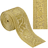 Gorgecraft 4.6~5 Yards Ethnic Style Polyester Jacquard Ribbon for Sewing Decoration OCOR-GF0003-96B-1