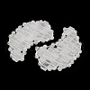 Natural Quartz Crystal Eye Patches G-D301-A08-2