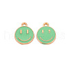 Alloy Enamel Charms ENAM-S121-165K-RS-2