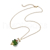 304 Stainless Steel Chain Necklaces NJEW-JN05045-4
