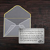 Rectangle 201 Stainless Steel Custom Blank Thermal Transfer Wallet Card DIY-WH0252-006-7