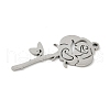 304 Stainless Steel Pendants STAS-V016-07P-2