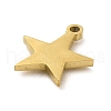 301 Stainless Steel Pendants STAS-K266-02C-G-2