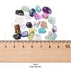270G 18 Style Natural & Synthetic Gemstone and Shell Chip Beads G-FS0001-25-2
