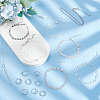 ANATTASOUL 17Pcs 17 Style Heart & Leaf & Flower & Infinity Jewelry Set SJEW-AN0001-41-4