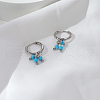 Stainless Steel Round Hoop Earrings IJ6670-1-1