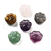 Natural Mixed Gemstone Carved Beads G-H007-02-1
