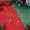  200Pcs 10 Color Two Tone 2-Hole Striped Seed Beads SEED-PH0001-54-4