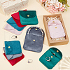  10Pcs 10 Styles Velvet Jewelry Storage Pouches TP-NB0001-57-4