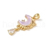 Rack Plating Brass Pendant KK-H476-09G-2