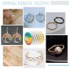 Fingerinspire 6 Rolls 6 Style Round Copper Jewelry Wire CWIR-FG0001-01A-6