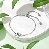 304 Stainless Steel Cable Chains Link Bracelets BJEW-JB11617-1