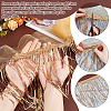 10 Yards Polyester Fringe Lace Trim DIY-WH0308-499A-3