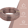 Round Anodized Aluminum Wire AW-BC0007-1.0mm-15-5