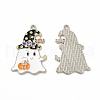 Rack Plating Alloy Enamel Pendants FIND-G054-14P-02-1