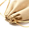 Velvet Jewelry Drawstring Storage Pouches ABAG-P013-02A-09-3