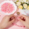 SOFPLATE 1830Pcs 5 Styles ABS Plastic Imitation Pearl Beads OACR-SP0001-01A-3