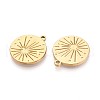 304 Stainless Steel Pendants STAS-T065-14G-2