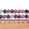 Natural Fluorite Beads Strands G-K345-B02-02A-3
