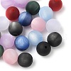 Resin Imitation Cat Eye Beads RESI-Q025-01B-1