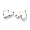 304 Stainless Steel Pendants STAS-T065-82P-2