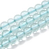 Watermelon Stone Glass Beads Strands G-L621-B05-8mm-2