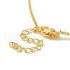 Rack Plating Brass Macrame Pouch Necklace Making for Gemstone Nuggets KK-M285-02A-G-3