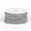 304 Stainless Steel Textured Cable Chains CHS-H007-42P-2