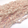 Natural Rose Quartz Beads Strands G-E332-83-2