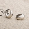 Brass Hoop Earrings EJEW-U055-21P-1