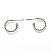 304 Stainless Steel Stud Earring Findings STAS-L252-001P-2